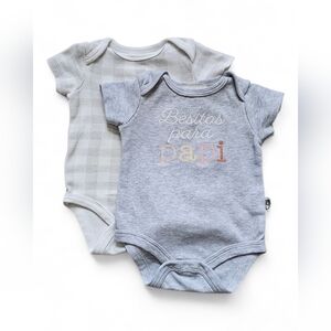 Rabbit & Bear by Emily and Oliver Baby Girl Bodysuit Set 0-3M